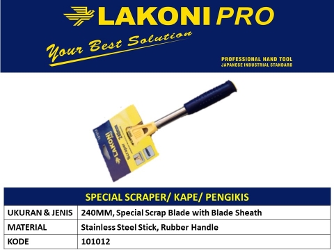 SPECIAL SCRAPER/KAPE/PENGIKIS