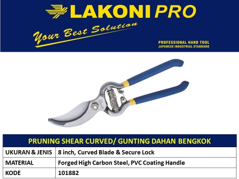 PRUNING SHEAR CURVED / GUNTING DAHAN BENGKOK