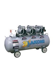 OILLESS SILENT AIR COMPRESSORS 4 X 1 HP - 180 LTR (+WATER FILTER)