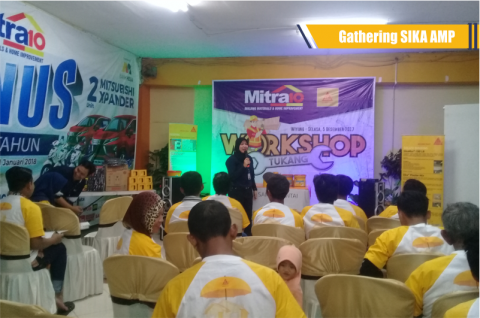 Acara Gathering Sika Bersama Mitra 10 Surabaya